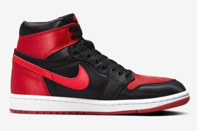 NEW Women's Size 10.5 / Mens 9 Air Jordan 1 OG High Satin Bred