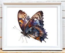 Butterfly Wall Art Print, Butterfly Print, Wall Art Decor Print 96