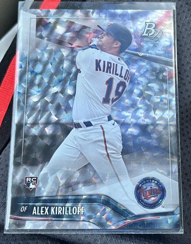 2021 Bowman Platinum Ice Foil #64 Alex Kirilloff Minnesota Twins RC Rookie  ⚾️
