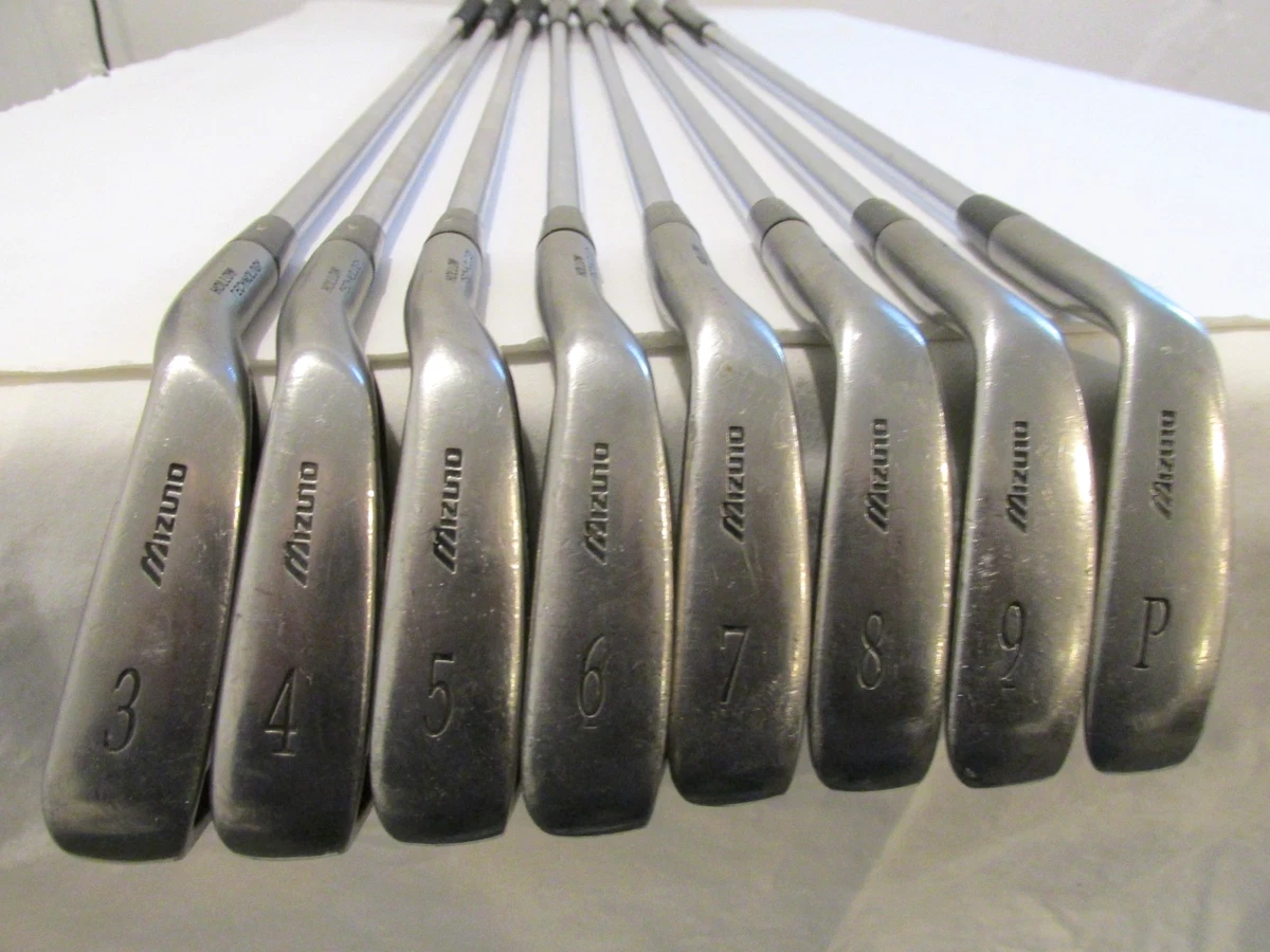 Mizuno T-Zoid MX 11 Iron Set 3- P, R300 Steel Shafts RH, New GP