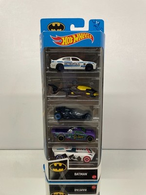 HOT WHEELS GTN43 BATMAN GIFT PACK HARLEY QUINN ETC -3inch- GOOD IN BOX - A009