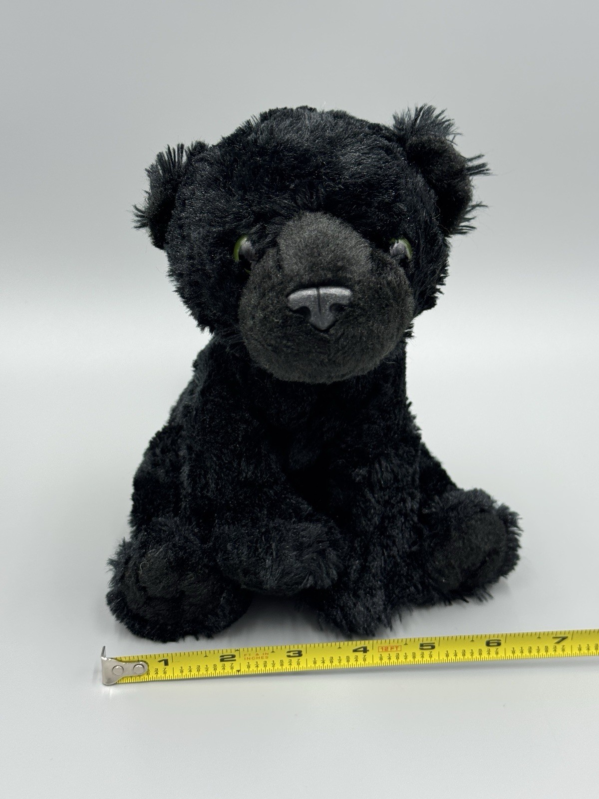 Adventure Planet Black Cat Panther Cougar Plush 8” Stuffed Animal thumbnail 3