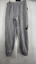 Adidas Kids Medium Gray Essential Fleece Jogger NWT