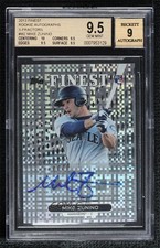 2013 Finest Rookie Refractor X-Fractor Mike Zunino BGS 9.5 GEM MINT Auto 0s3
