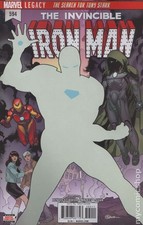 Invincible Iron Man #594A Silva FN/VF 7.0 2018 Stock Image