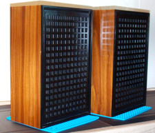 Regallautsprecher Europhone Fullrange-Lautsprecher Breitband HiFi Vintage