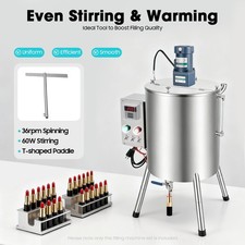 Heating Mixing Filling Machine Stirring Tank Liquid Paste Lipstick Filler 30L