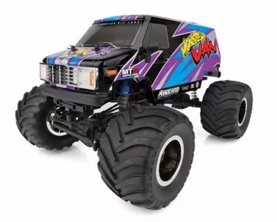 Team Associated MT12 Monster Van 4WD RTR Electric Monster Truck Black ASC40008C