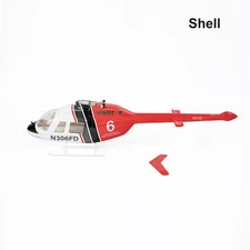 Fly Wing Bell-206 V3 Original RC Helicopter Fuselage Full Cover Shell Parts