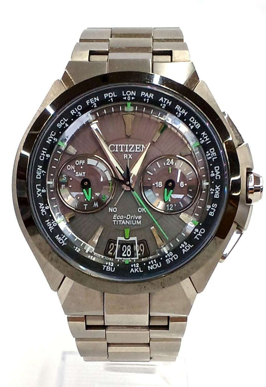CITIZEN H950-S094739 Eco-Drive Watch with Stainless Steel Case 131571