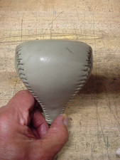 Oem Seville Deville Eldorado Neutral Shale Leather Shift Knob Shifter Handle Oem Seville Deville Eldorado Neutral Shale Leather Shift Knob Shifter Handle