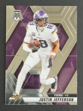 2025 Panini Mosaic Football NFL #19 Justin Jefferson Vikinks