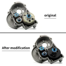 RCBATER Gearbox Transmission Gear fr 1/10 Slash 2WD(VXL) Rustler/Stampede/Bandit