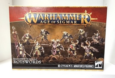 Games Workshop Warhammer Age of Sigmar Maggotkin of Nurgle Rotswords 10 Modelle