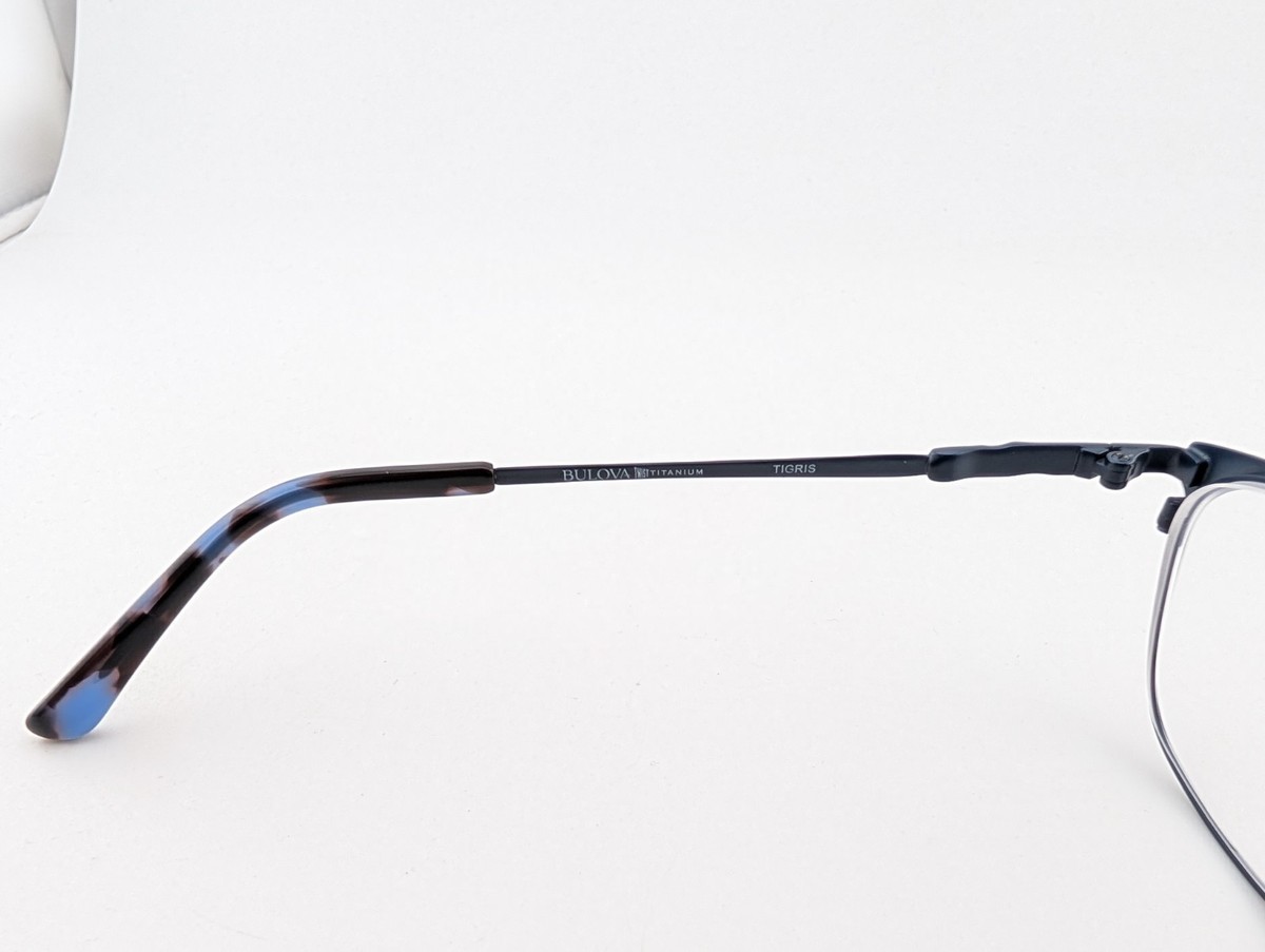 Bulova Eyeglasses, Frames Only, Tigris, 53-17-135, Twist  display picture 2