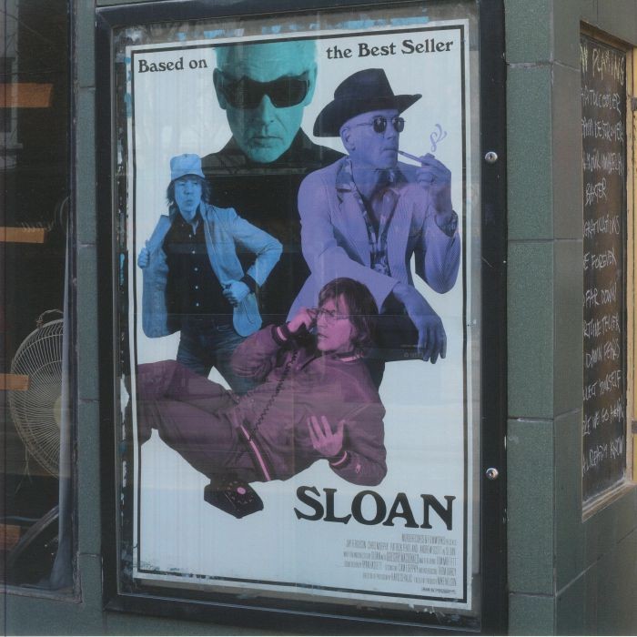 SLOAN - Based On The Best Seller - translucent light blue vinyl LP + booklet