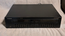 Pioneer GR-555 7-Band Stereo Graphic Equalizer Spectrum Analyzer Tested Working
