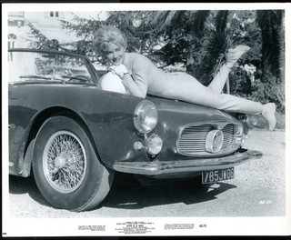 HOPE LANGE in LOVE is a BALL 1962 Sexy 8 x 10 Glamour Still MASERATI 3500 GT vv