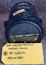 RAF A.M.    P.N: 6A/1519 ARTIFICIAL HORIZON GAUGE, STI/INST/58A, 399/54