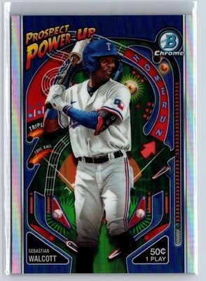 2024 Bowman #PP-20 Sebastian Walcott Prospect Power-Up S.43