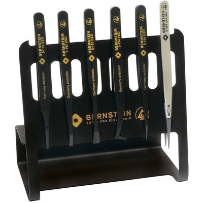 Bernstein Tools for Electronics 5-190 V Pinzetten-Set 6teilig 150 mm