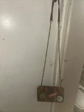 Harry Potter Crossbody Wallet Handbag, Hogwarts School Crest, Faux Leather