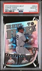 Aaron Judge 2023 Bowmans Best Reel To Reel Die-Cuts #RR20 PSA 10