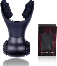 Breathing Trainer Portable Respiratory Muscle Trainer with Adjustable Resistance