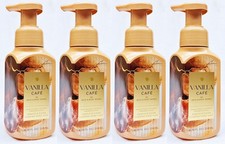 4 Bath  Body Works VANILLA CAFE Gentle Foaming Hand Soap 8.75 oz