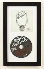 Yeat Signed (PSA) Custom Framed "Lyfestyle" CD Album Insert Display With Disc