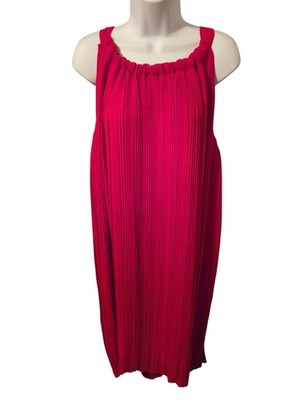 lane bryant red dress Dress Casual Midi By Lane Bryant In Red, Size: L Clothes Mentor Fayetteville NC #199