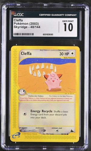 Cleffa graded CGC 10 for sale on eBay