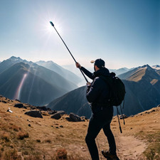 59  /150Cm Invisible Selfie Stick for Insta360 Extension Monopod Pole for Action