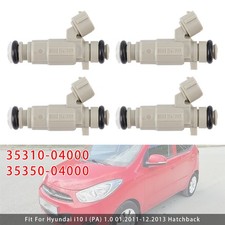 4Pcs Einspritzdüse Für Hyundai Kia 1.0 1.2 2011-2020 35310-04000 35350-04000