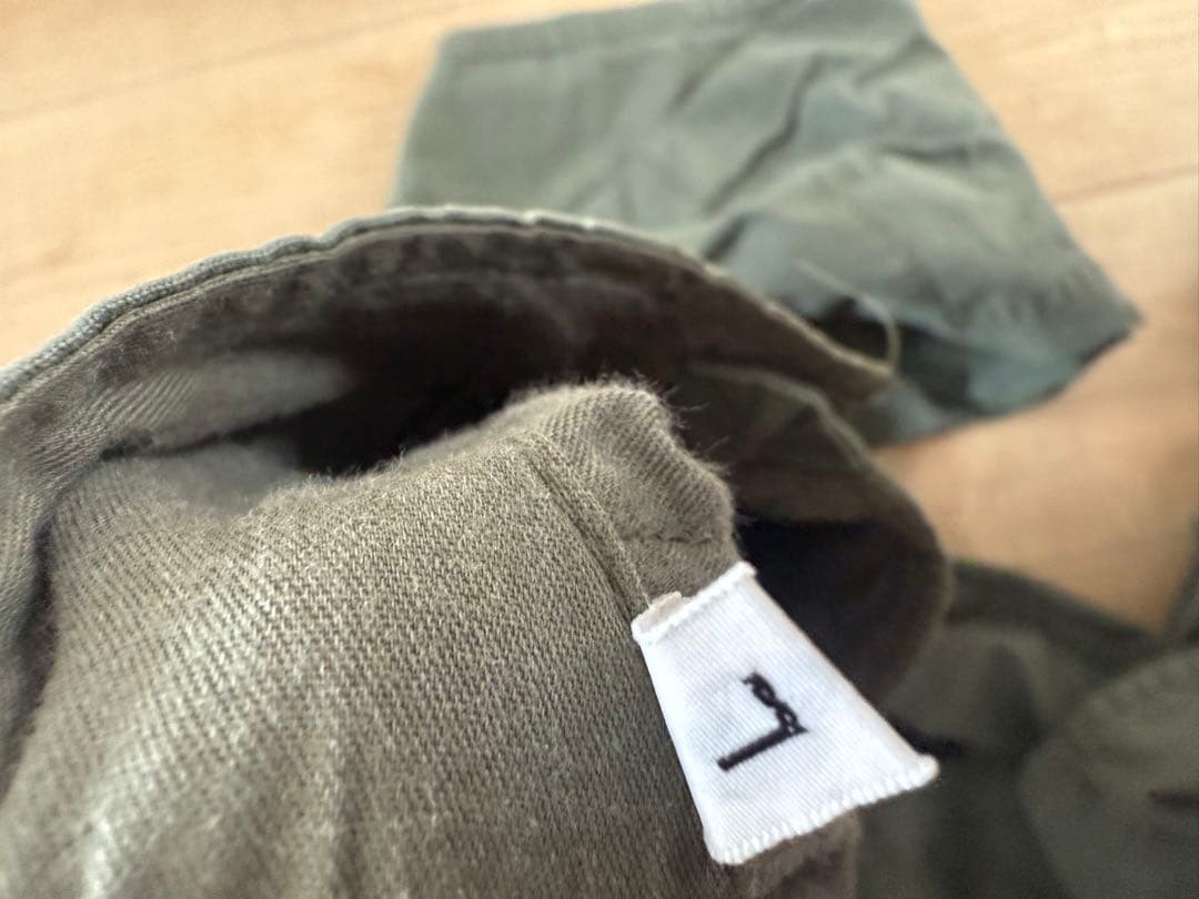 A Bathing Ape Cotton Cargo Pants Green L BA0226172 thumbnail 5