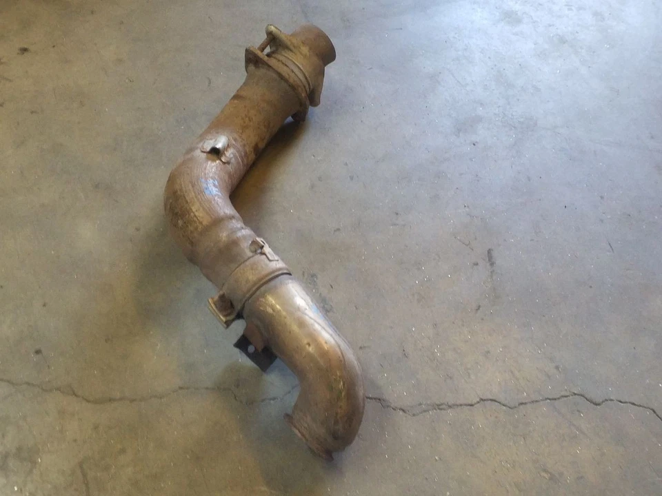 Tubulação de saída de escape 6.7L turbo | Compatível com 11 12 13 14 15 16 Ford F250 F350 F450 - Imagem 2 de 4