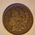 1890 O $1 Morgan Silver Dollar Silver Philadelphia Business Strike .900 Fine