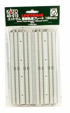 Kato 40-014 N 186mm UNITRAM Straight Track Plate