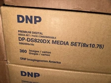 DNP Premium Digital Media Set DP-DS820DX Media Set 8 x 10.75 360 Images