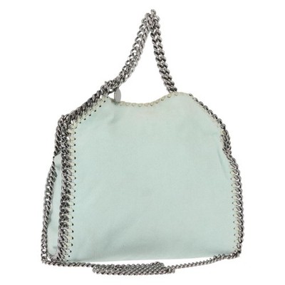 Stella MacCartney Falabella Chain Shoulder Bag Suede Pink 371223 Auth 145511