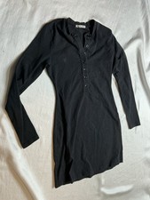 Reformation Jeans Black Dress Small