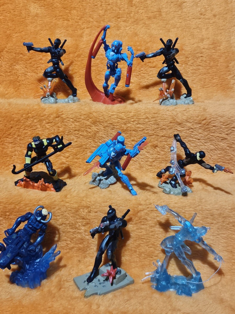 G.I. Joe フィギュア 6体セット 2006 G.i. Joe Sigma 6 Mini Action Figures By Hasbro - Lot of 9