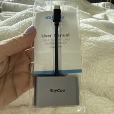 USB C to Micro SD TF Memory Card Reader,3-in-1 USB Camera Card Reader modelCB046