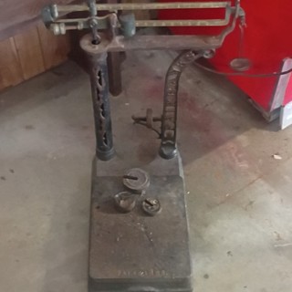 Fairbanks Antique Mercantile Industrial Balance Scale