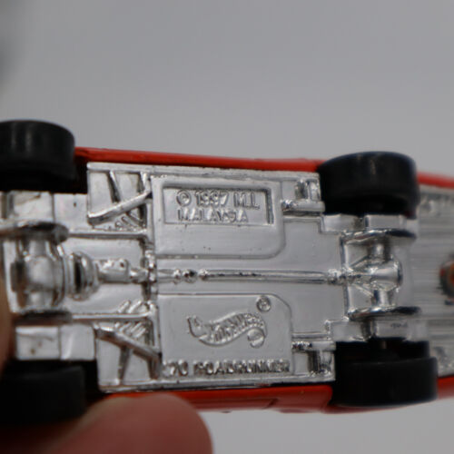 1997 HOT WHEELS-1/64 1970 Plymouth Roadrunner 426 Hemi Orange Blackwall - Foto 7 di 7