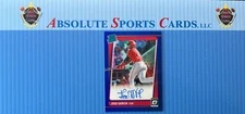 2021 Optic Blue Holo Prizm Rated Rookie #RRS-JG JOSE GARCIA RC | Auto # /75