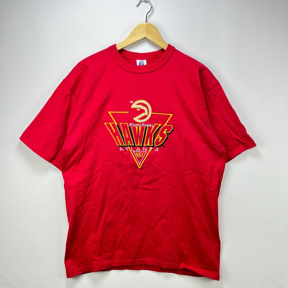 Vintage '90s NBA Atlanta Hawks Logo 7 T-Shirt XL Single Stitch | eBay