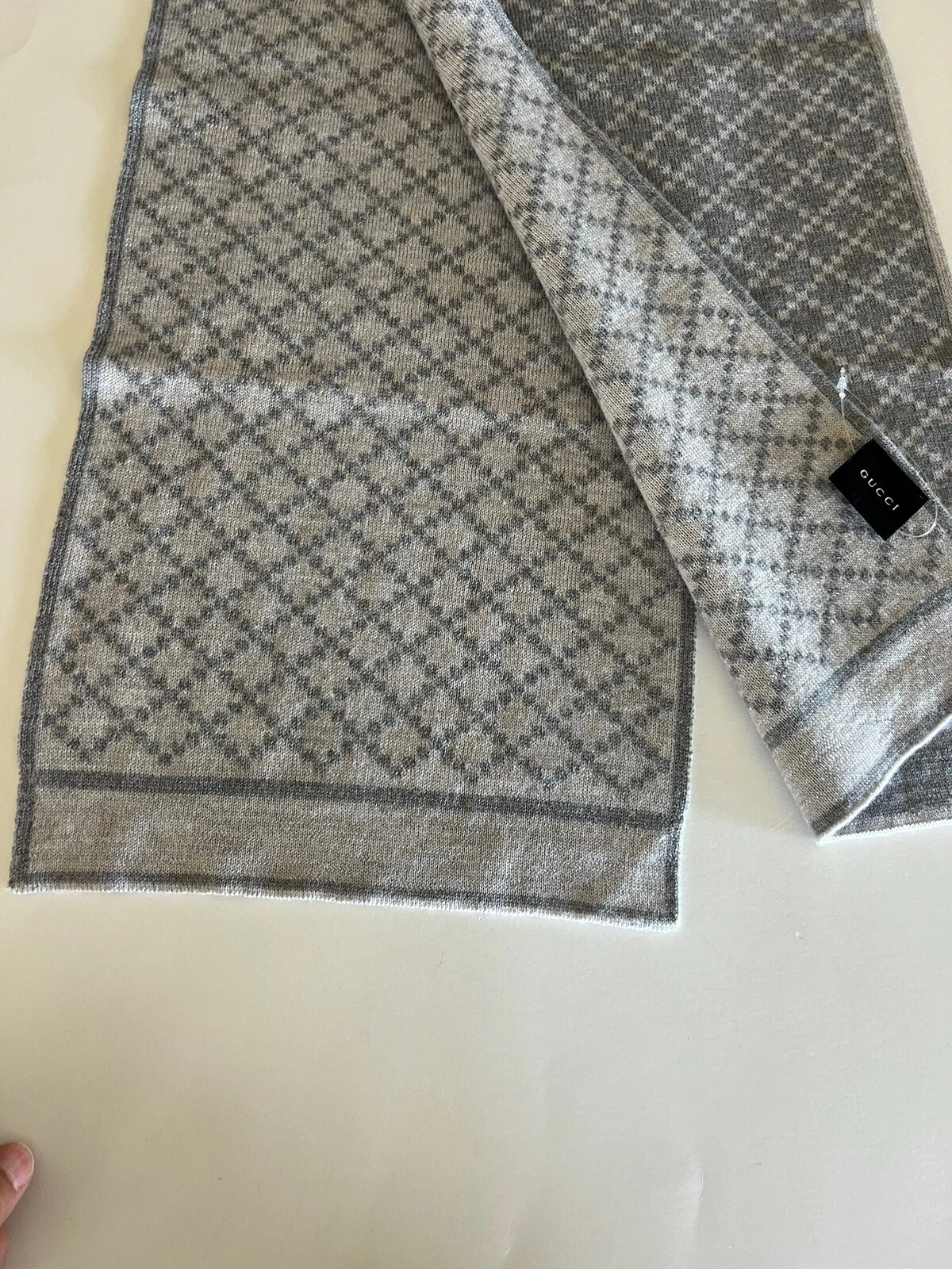 Écharpe laine diamant Gucci