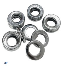 20 Cragar Ss Cragar Sst Style Off Center Hole Chrome Mag Wheel Lug Nut Washer