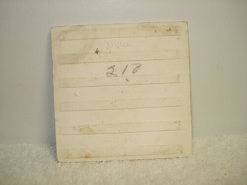 vtg ceramic tile baby blue4 1/4" x 4 1/4" kitchen/ bathroom wall backsplash New - Picture 2 of 2